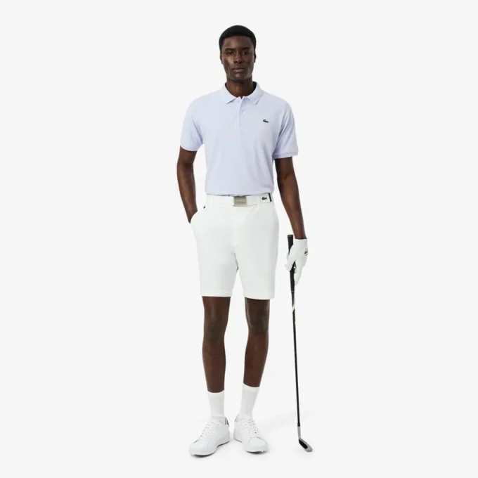 Wärmeregulierendes Mini-Piqué-Golf-Poloshirt Wärmeregulierendes Mini-Piqué-Golf-Poloshirt