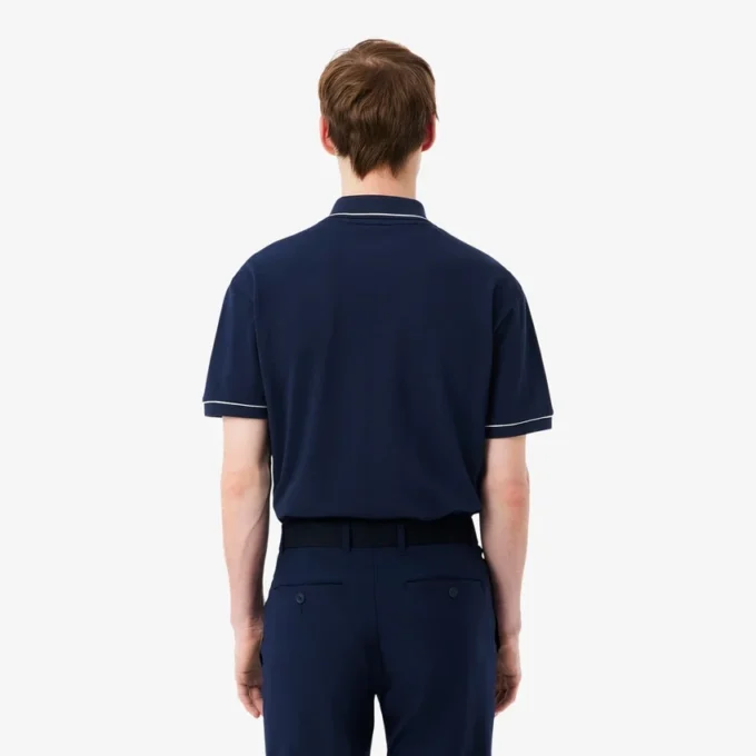 Wärmeregulierendes Mini-Piqué-Golf-Poloshirt Wärmeregulierendes Mini-Piqué-Golf-Poloshirt