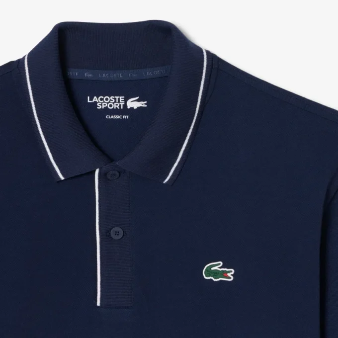 Wärmeregulierendes Mini-Piqué-Golf-Poloshirt Wärmeregulierendes Mini-Piqué-Golf-Poloshirt
