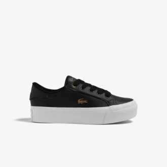 Ziane Plateau-Sneaker aus Leder für Damen