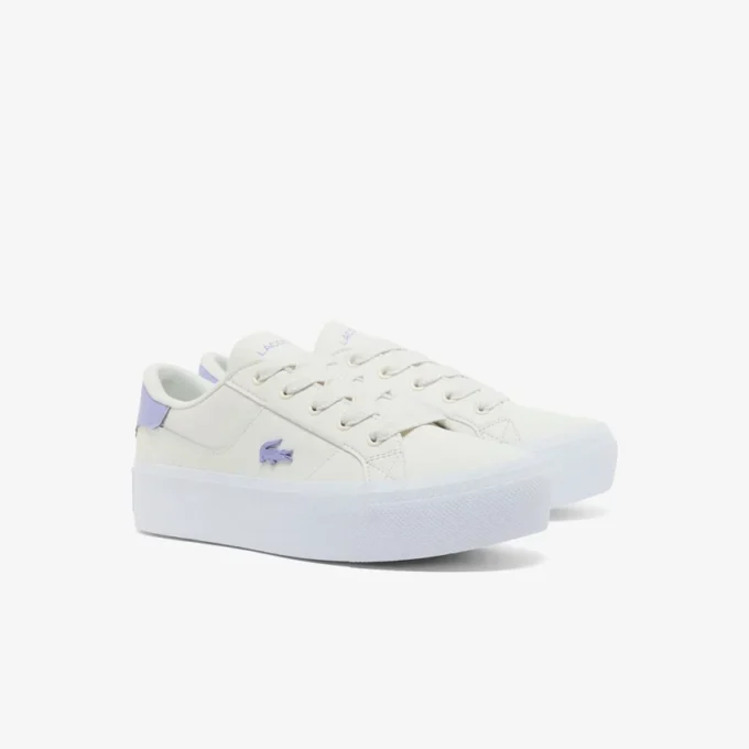 Ziane Plateau-Sneaker aus Leder für Damen Ziane Plateau-Sneaker aus Leder für Damen