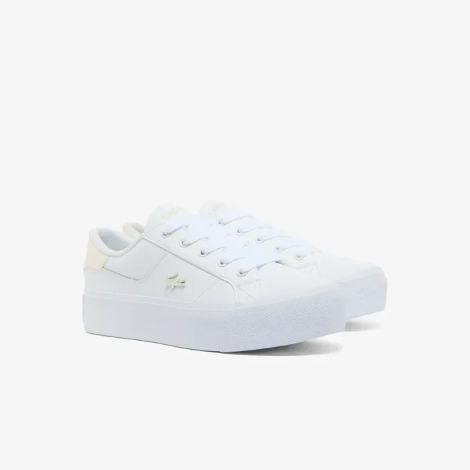 Ziane Plateau-Sneaker aus Leder für Damen Ziane Plateau-Sneaker aus Leder für Damen