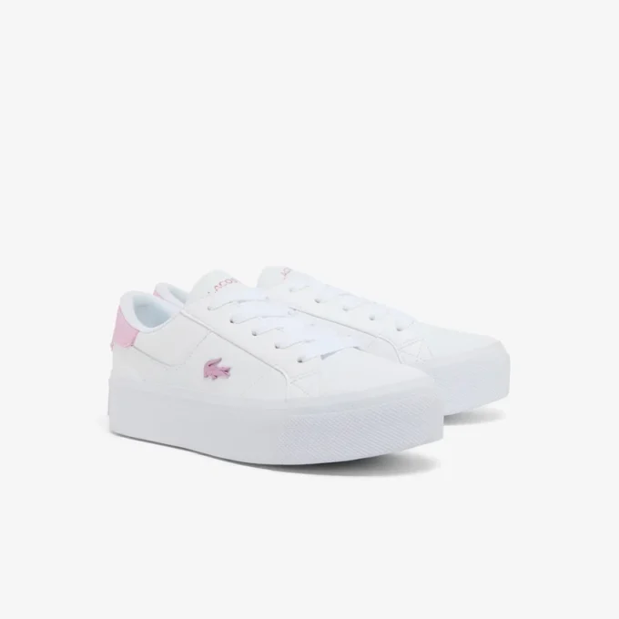 Ziane Plateau-Sneaker aus Leder für Damen Ziane Plateau-Sneaker aus Leder für Damen