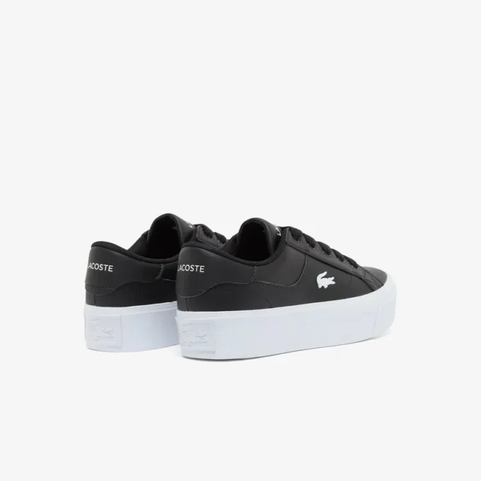 Ziane Plateau-Sneaker aus Leder für Damen Ziane Plateau-Sneaker aus Leder für Damen