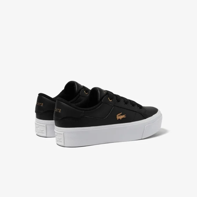 Ziane Plateau-Sneaker aus Leder für Damen Ziane Plateau-Sneaker aus Leder für Damen
