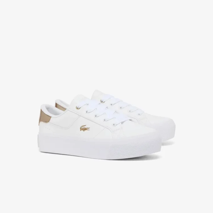 Ziane Plateau-Sneaker aus Leder für Damen Ziane Plateau-Sneaker aus Leder für Damen