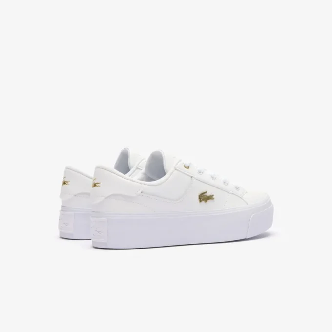 Ziane Plateau-Sneaker aus Leder für Damen Ziane Plateau-Sneaker aus Leder für Damen