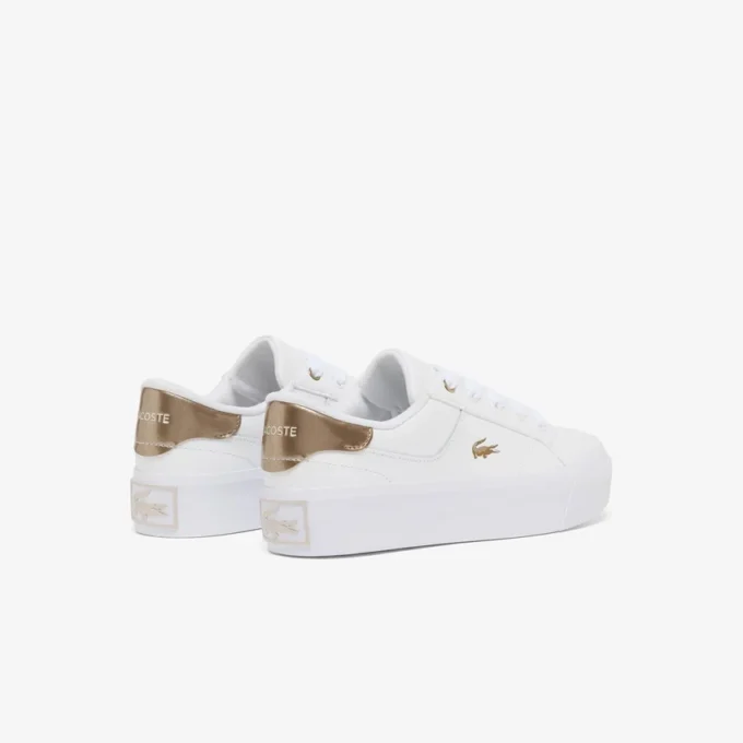 Ziane Plateau-Sneaker aus Leder für Damen Ziane Plateau-Sneaker aus Leder für Damen