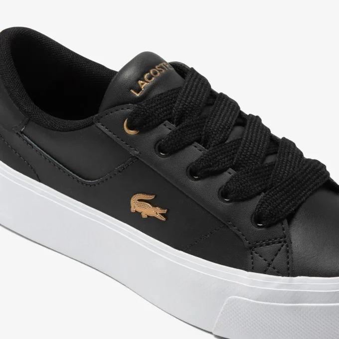 Ziane Plateau-Sneaker aus Leder für Damen Ziane Plateau-Sneaker aus Leder für Damen